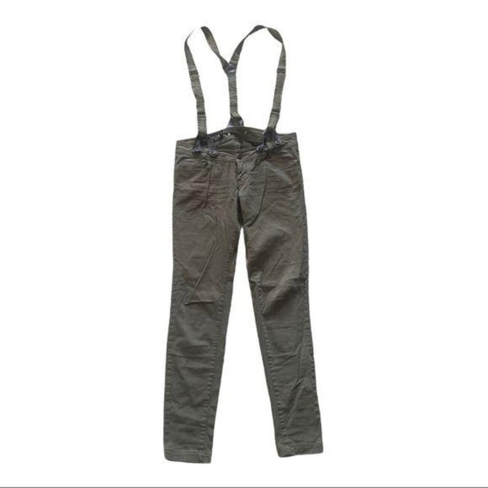 Celebrity Pink Jeans Camo Green Overalls Size 3
